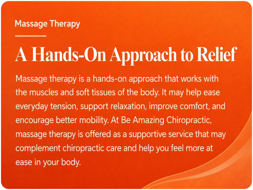 A Hands-On Approach in Relief - Massage Therapy